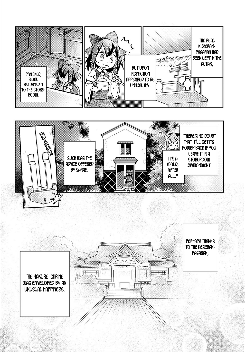 Touhou Ibarakasen - Wild and Horned Hermit Chapter 30 page 26 - Chapter 30: Power Permitted Only to the Gods