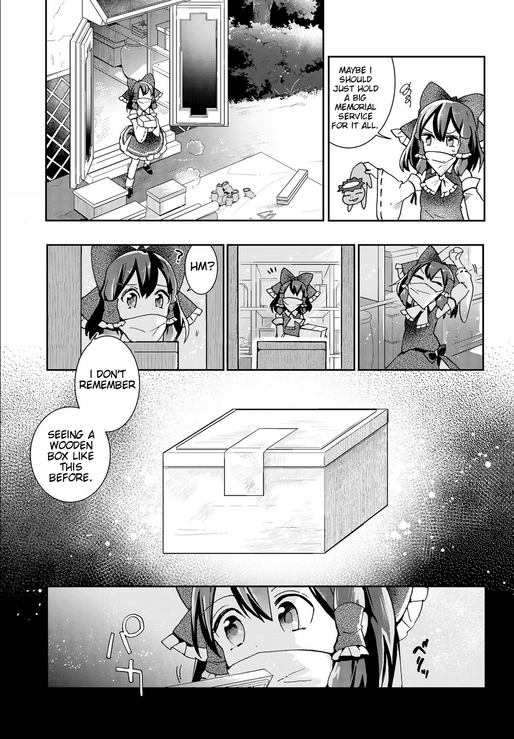 Touhou Ibarakasen - Wild and Horned Hermit Chapter 30 page 3 - Chapter 30: Power Permitted Only to the Gods