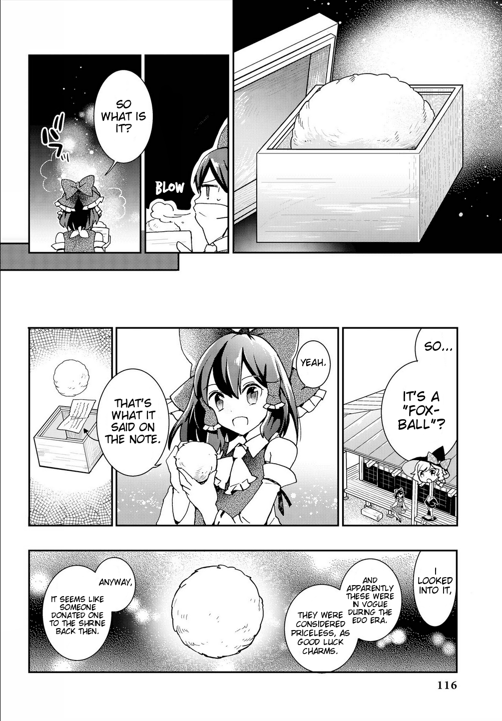 Touhou Ibarakasen - Wild and Horned Hermit Chapter 30 page 4 - Chapter 30: Power Permitted Only to the Gods