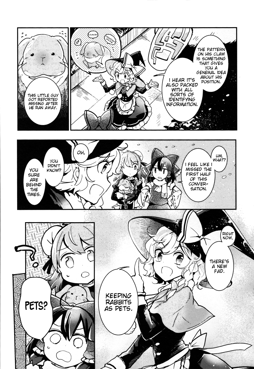 Touhou Ibarakasen - Wild and Horned Hermit Chapter 31 page 11 - Chapter 31: Who Spared the Rabbits?