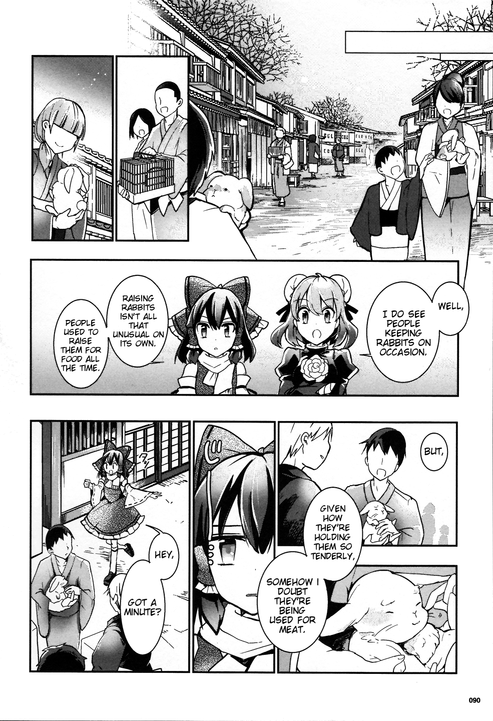 Touhou Ibarakasen - Wild and Horned Hermit Chapter 31 page 12 - Chapter 31: Who Spared the Rabbits?