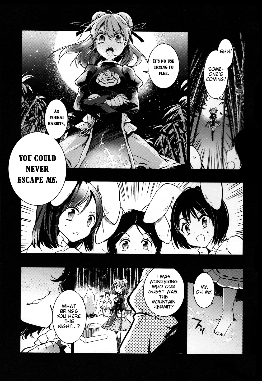 Touhou Ibarakasen - Wild and Horned Hermit Chapter 31 page 19 - Chapter 31: Who Spared the Rabbits?