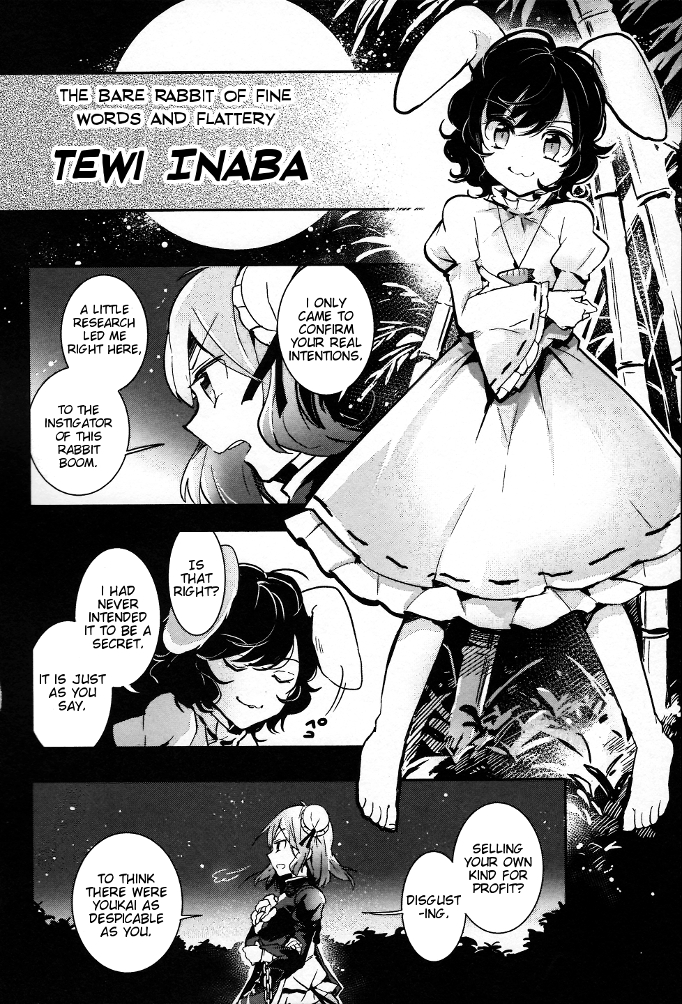 Touhou Ibarakasen - Wild and Horned Hermit Chapter 31 page 20 - Chapter 31: Who Spared the Rabbits?