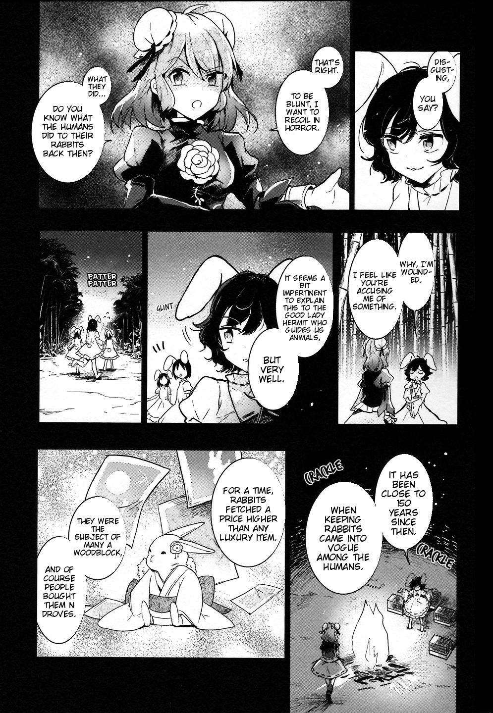 Touhou Ibarakasen - Wild and Horned Hermit Chapter 31 page 21 - Chapter 31: Who Spared the Rabbits?