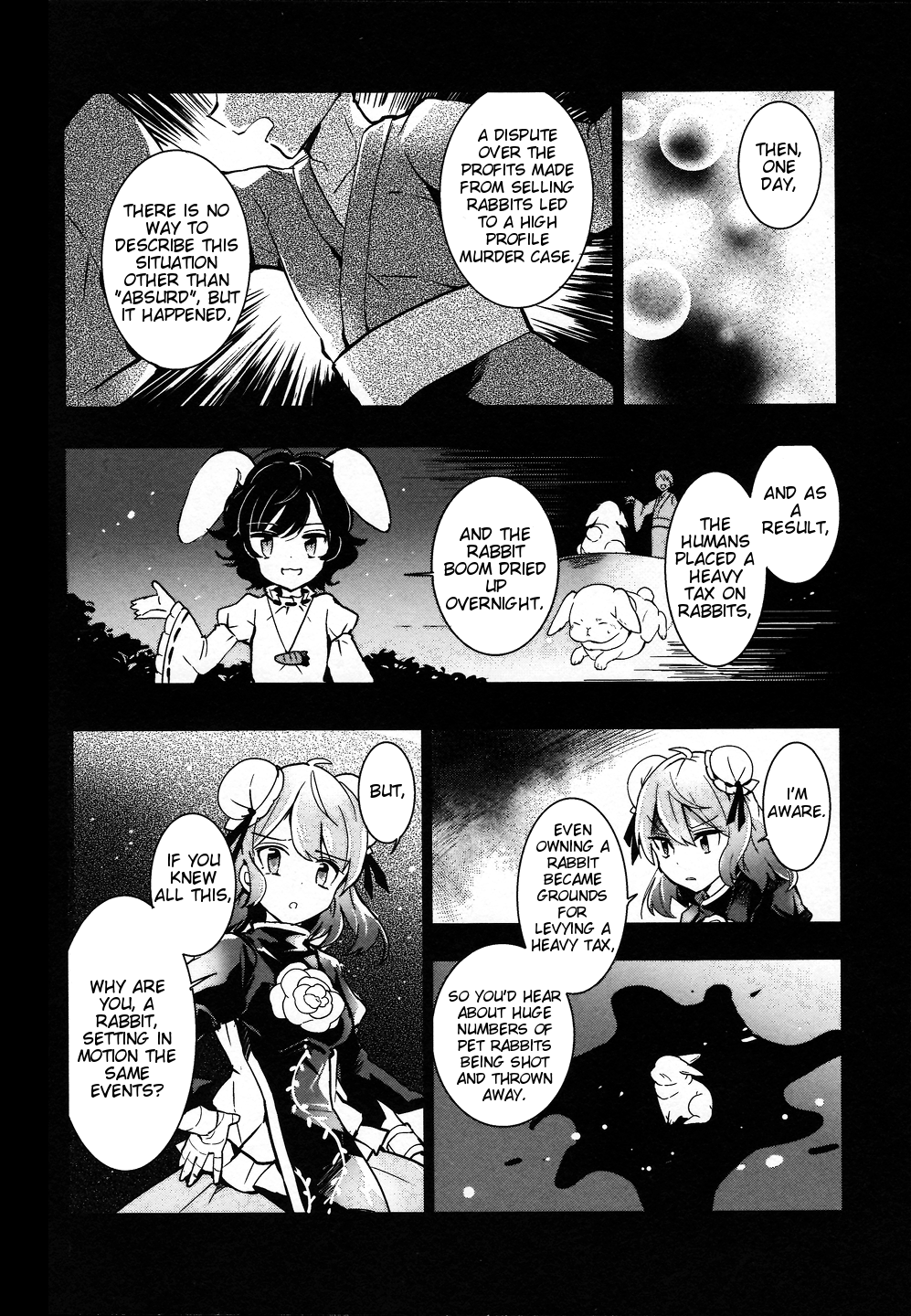 Touhou Ibarakasen - Wild and Horned Hermit Chapter 31 page 22 - Chapter 31: Who Spared the Rabbits?