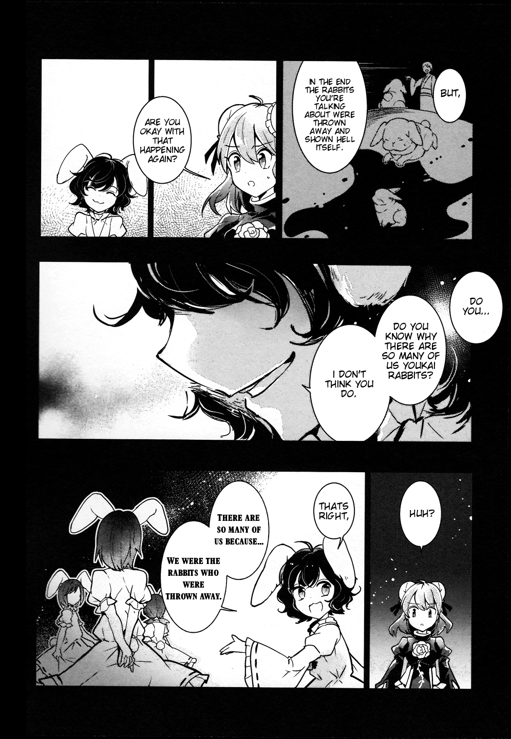Touhou Ibarakasen - Wild and Horned Hermit Chapter 31 page 24 - Chapter 31: Who Spared the Rabbits?
