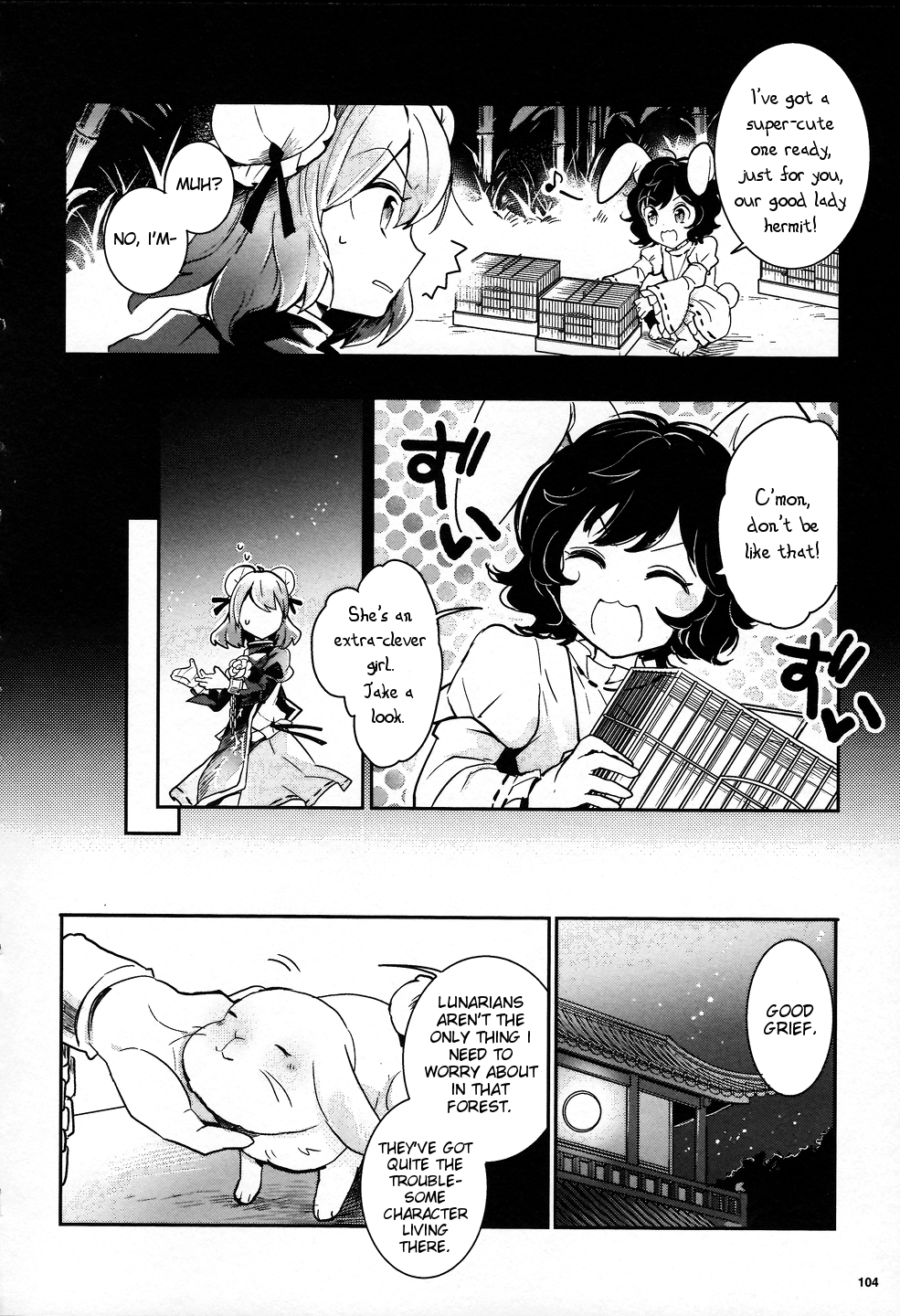 Touhou Ibarakasen - Wild and Horned Hermit Chapter 31 page 26 - Chapter 31: Who Spared the Rabbits?