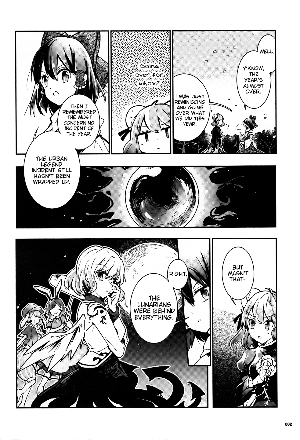 Touhou Ibarakasen - Wild and Horned Hermit Chapter 31 page 4 - Chapter 31: Who Spared the Rabbits?