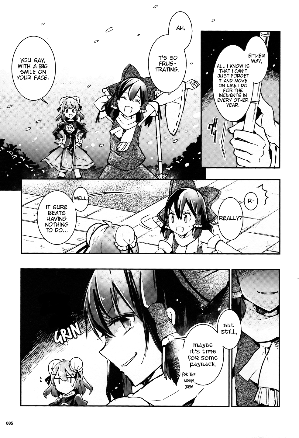 Touhou Ibarakasen - Wild and Horned Hermit Chapter 31 page 7 - Chapter 31: Who Spared the Rabbits?