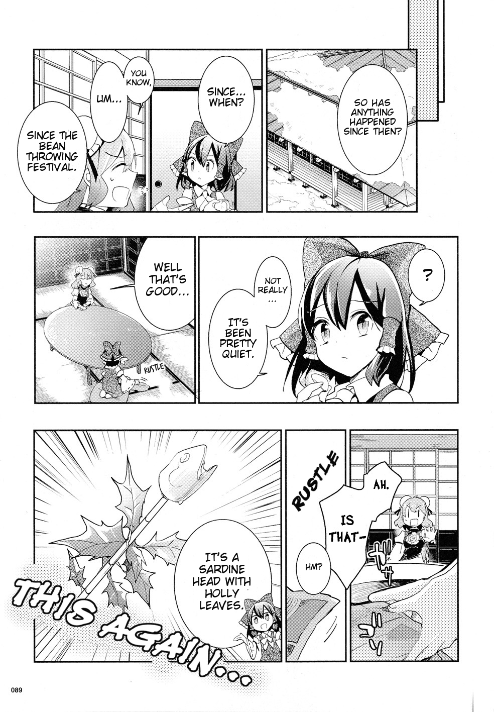 Touhou Ibarakasen - Wild and Horned Hermit Chapter 32 page 11 - Chapter 32: The Secret Pompoko Battle for the King of the Hill