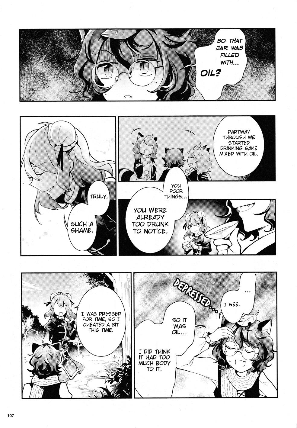 Touhou Ibarakasen - Wild and Horned Hermit Chapter 32 page 29 - Chapter 32: The Secret Pompoko Battle for the King of the Hill