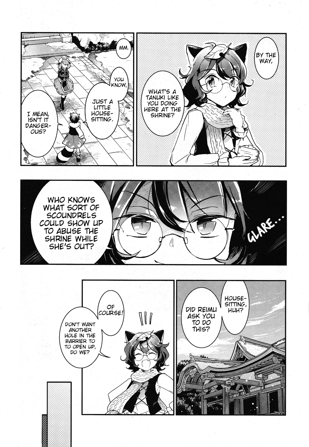 Touhou Ibarakasen - Wild and Horned Hermit Chapter 32 page 5 - Chapter 32: The Secret Pompoko Battle for the King of the Hill