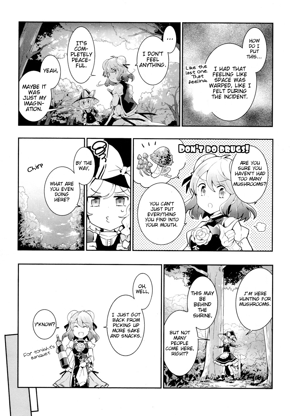 Touhou Ibarakasen - Wild and Horned Hermit Chapter 33 page 11 - Chapter 33: Western Devils Running Rampant Underfoot