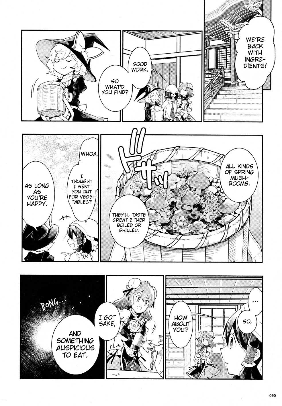 Touhou Ibarakasen - Wild and Horned Hermit Chapter 33 page 12 - Chapter 33: Western Devils Running Rampant Underfoot