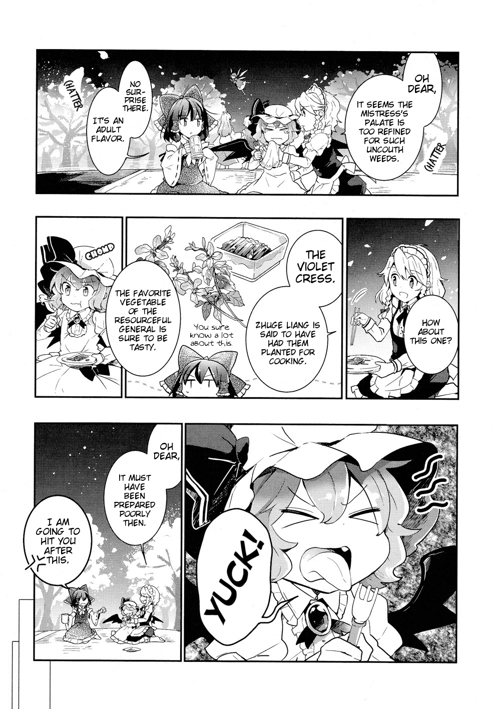 Touhou Ibarakasen - Wild and Horned Hermit Chapter 33 page 17 - Chapter 33: Western Devils Running Rampant Underfoot