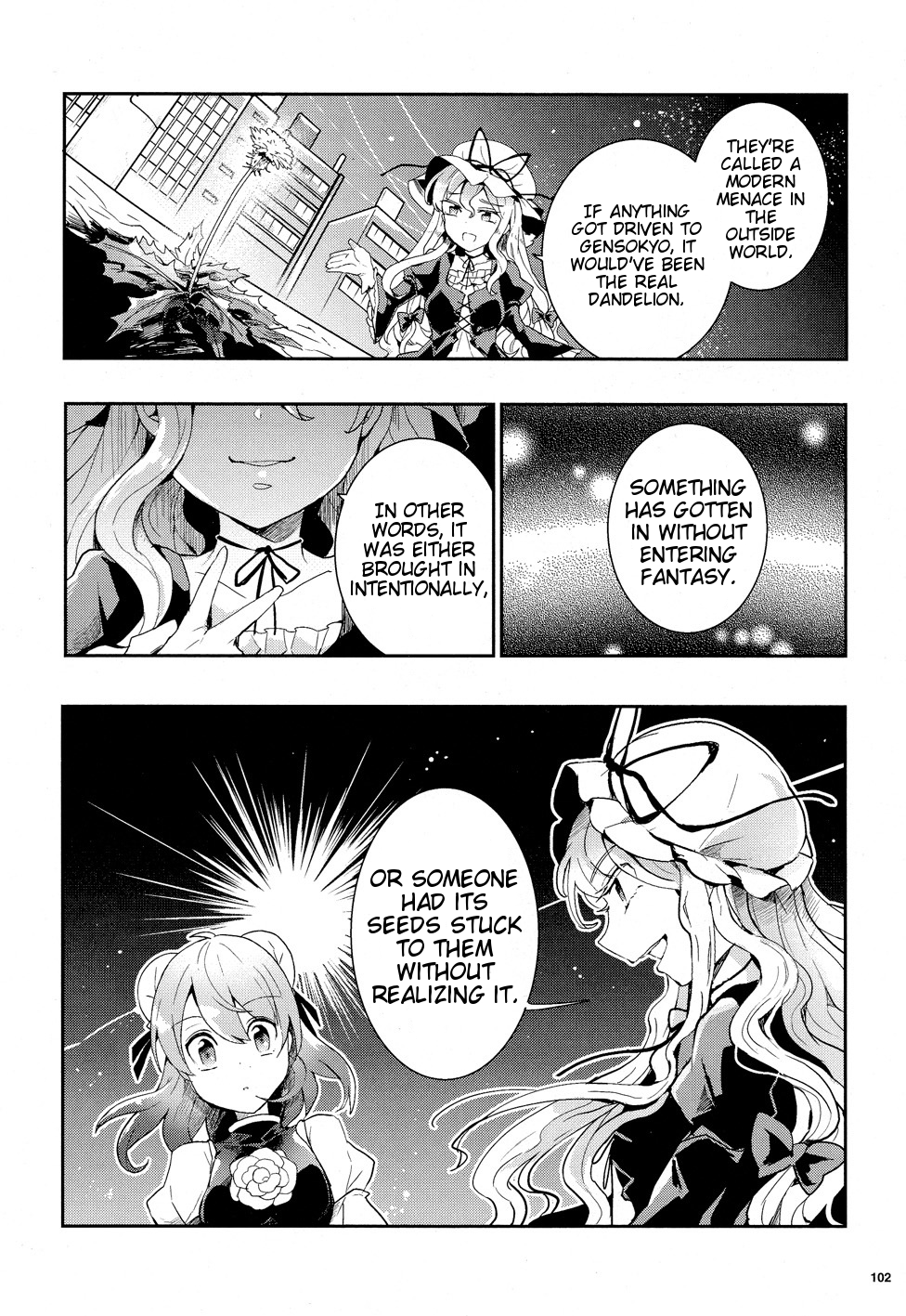 Touhou Ibarakasen - Wild and Horned Hermit Chapter 33 page 24 - Chapter 33: Western Devils Running Rampant Underfoot