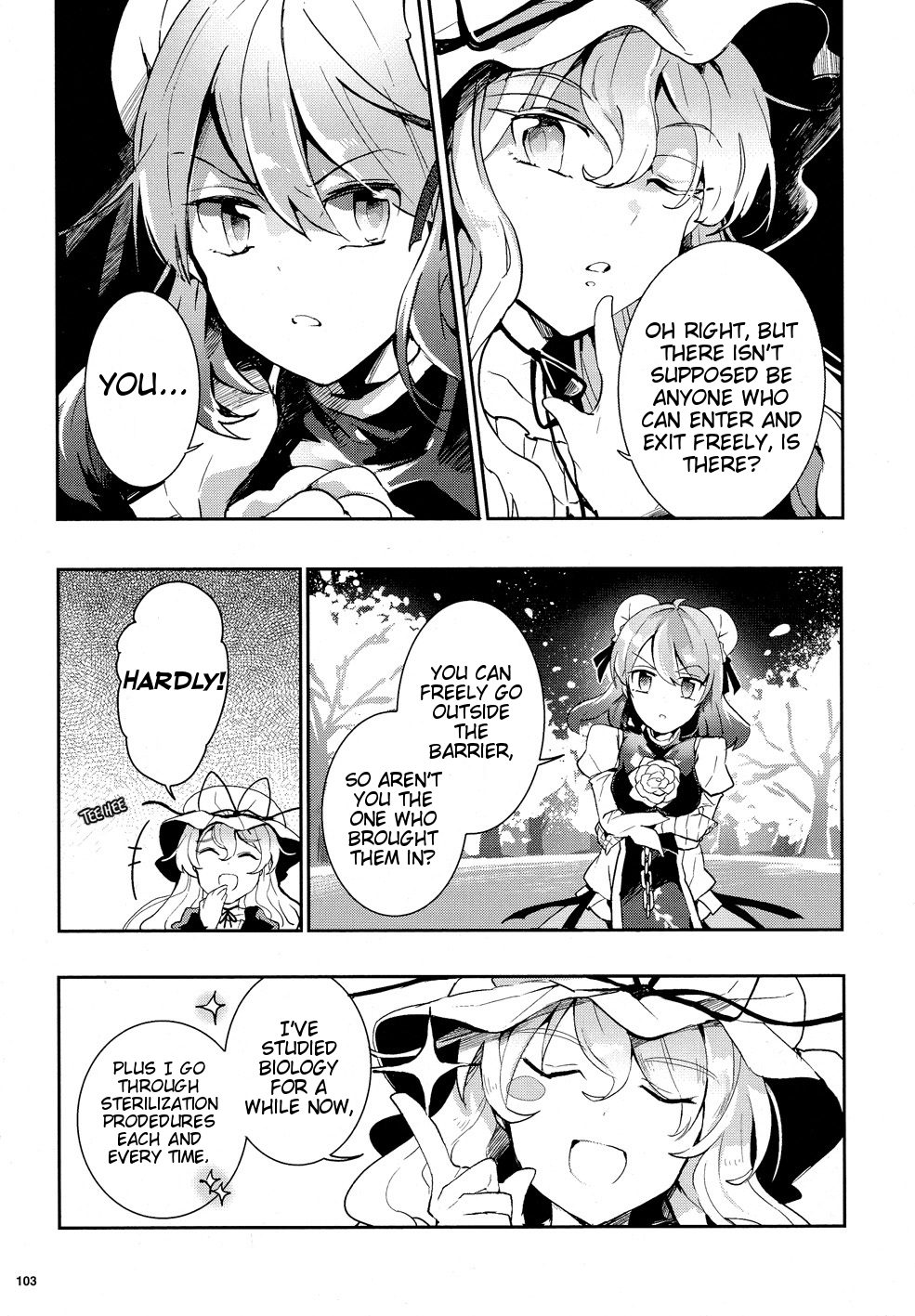 Touhou Ibarakasen - Wild and Horned Hermit Chapter 33 page 25 - Chapter 33: Western Devils Running Rampant Underfoot