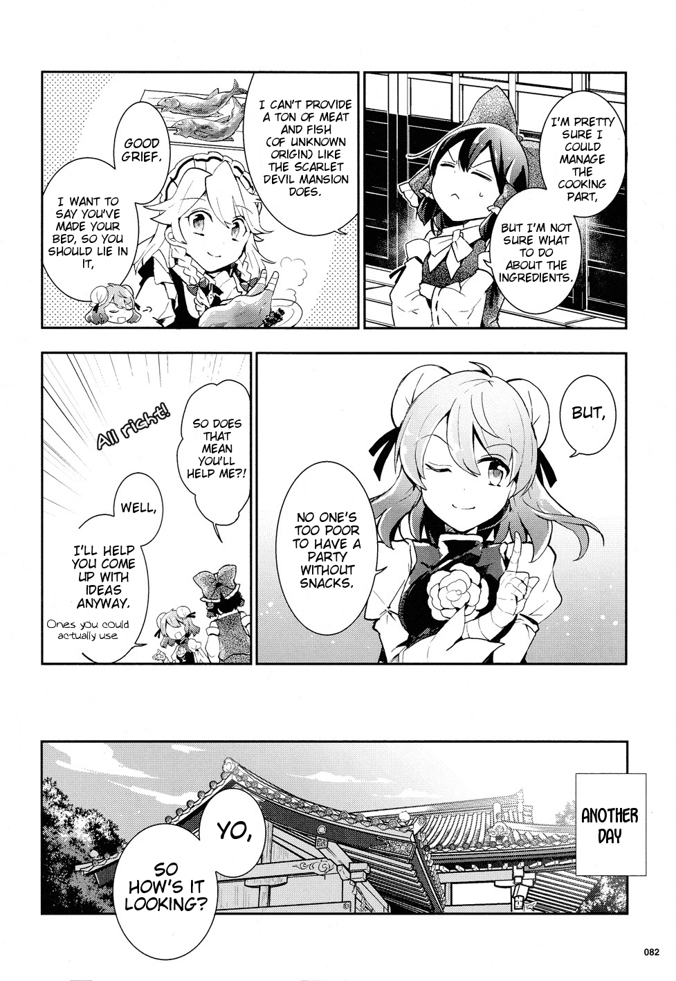Touhou Ibarakasen - Wild and Horned Hermit Chapter 33 page 4 - Chapter 33: Western Devils Running Rampant Underfoot