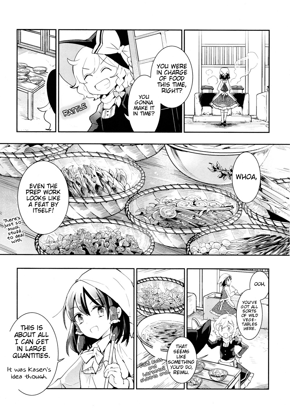 Touhou Ibarakasen - Wild and Horned Hermit Chapter 33 page 5 - Chapter 33: Western Devils Running Rampant Underfoot
