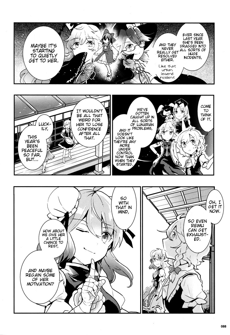 Touhou Ibarakasen - Wild and Horned Hermit Chapter 34 page 10 - Chapter 34: The Unidentified Haze That Afflics the Brain