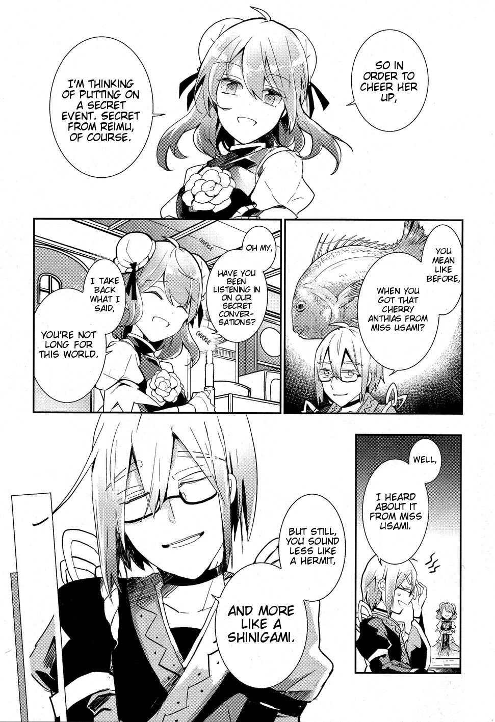 Touhou Ibarakasen - Wild and Horned Hermit Chapter 34 page 17 - Chapter 34: The Unidentified Haze That Afflics the Brain