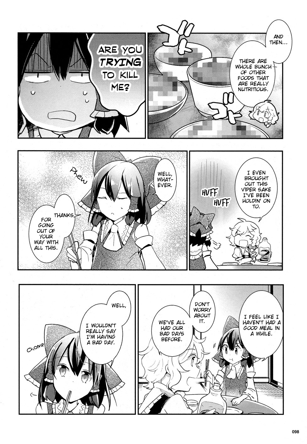 Touhou Ibarakasen - Wild and Horned Hermit Chapter 34 page 20 - Chapter 34: The Unidentified Haze That Afflics the Brain