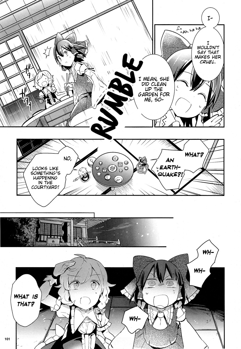 Touhou Ibarakasen - Wild and Horned Hermit Chapter 34 page 23 - Chapter 34: The Unidentified Haze That Afflics the Brain