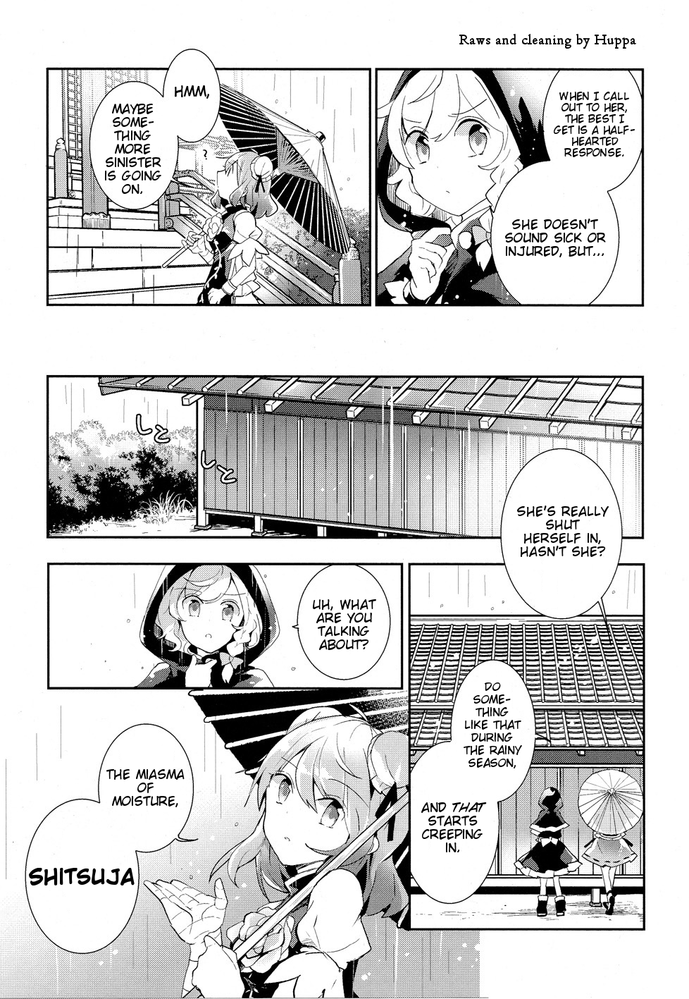 Touhou Ibarakasen - Wild and Horned Hermit Chapter 34 page 3 - Chapter 34: The Unidentified Haze That Afflics the Brain