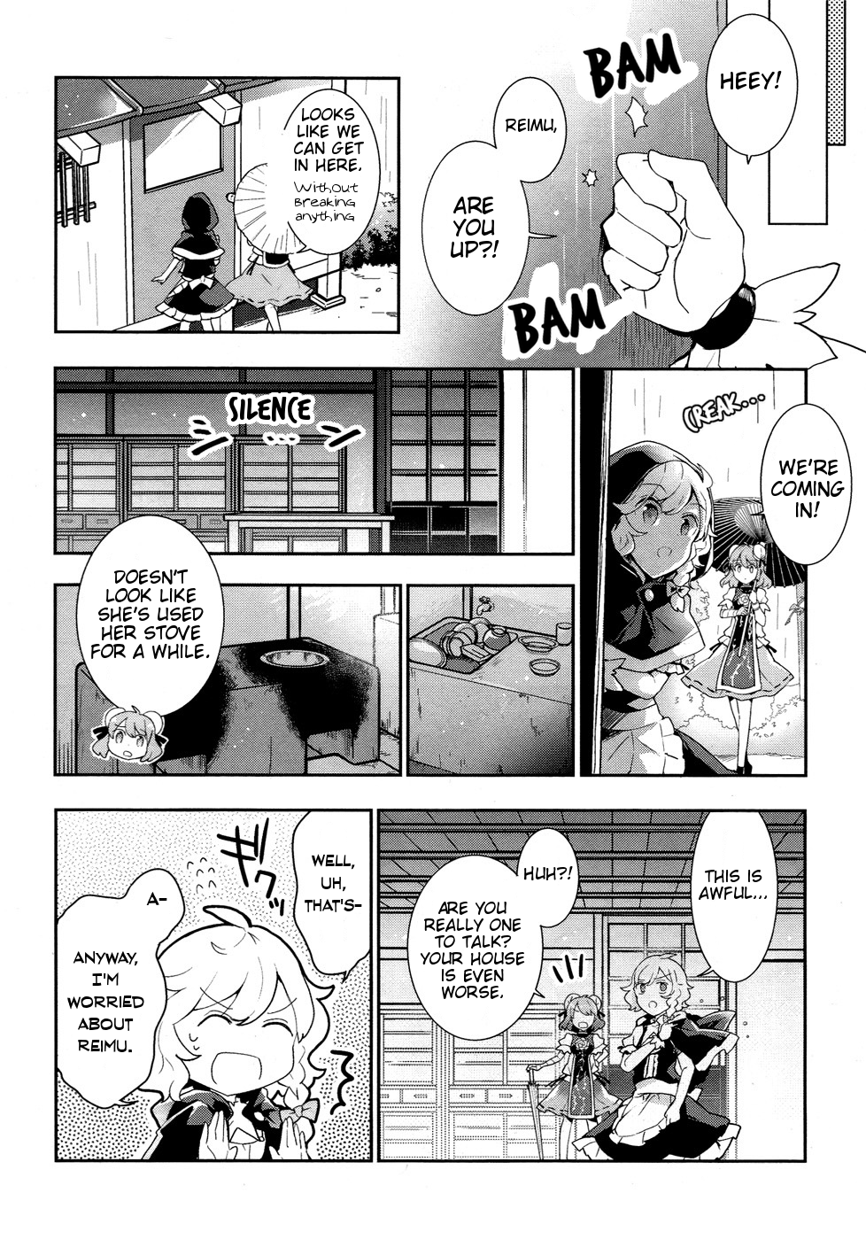 Touhou Ibarakasen - Wild and Horned Hermit Chapter 34 page 6 - Chapter 34: The Unidentified Haze That Afflics the Brain