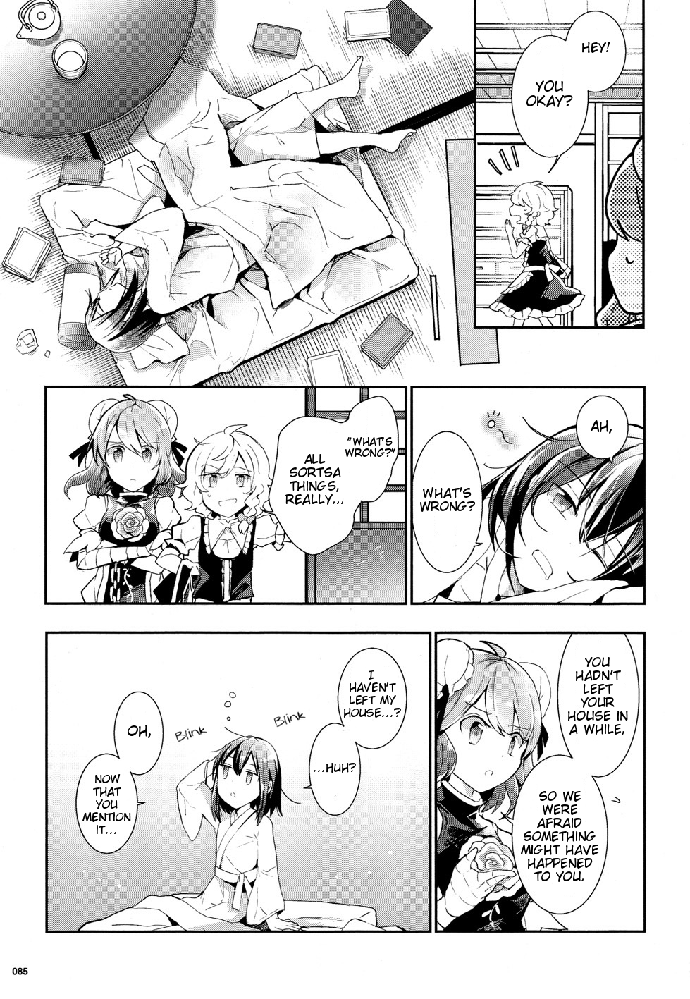 Touhou Ibarakasen - Wild and Horned Hermit Chapter 34 page 7 - Chapter 34: The Unidentified Haze That Afflics the Brain
