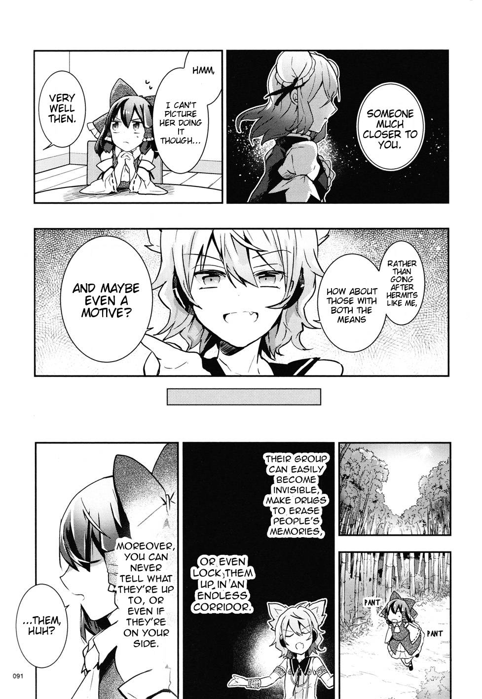 Touhou Ibarakasen - Wild and Horned Hermit Chapter 35 page 13 - Chapter 35: What Kasen Ibaraki Believes In
