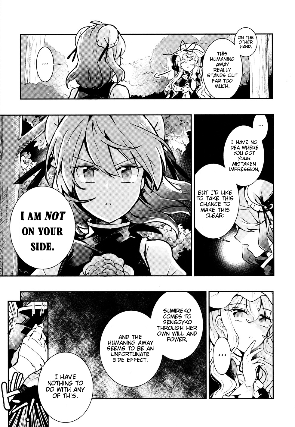 Touhou Ibarakasen - Wild and Horned Hermit Chapter 35 page 21 - Chapter 35: What Kasen Ibaraki Believes In