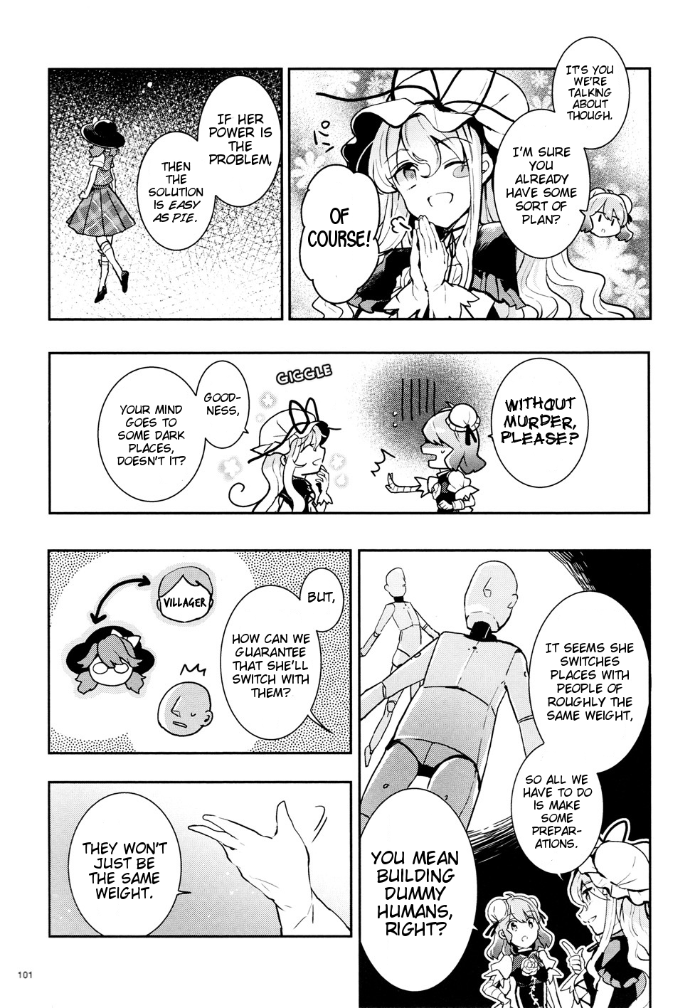 Touhou Ibarakasen - Wild and Horned Hermit Chapter 35 page 23 - Chapter 35: What Kasen Ibaraki Believes In