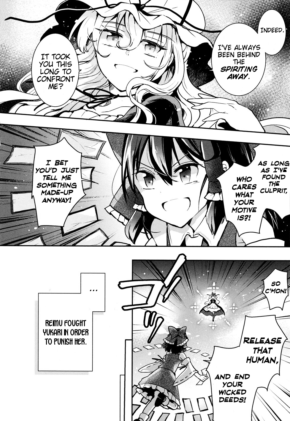 Touhou Ibarakasen - Wild and Horned Hermit Chapter 35 page 28 - Chapter 35: What Kasen Ibaraki Believes In