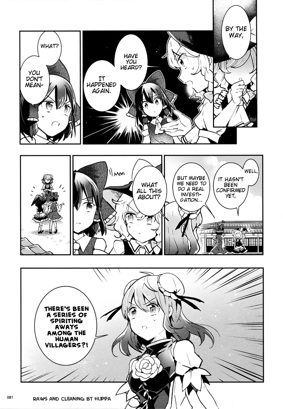 Touhou Ibarakasen - Wild and Horned Hermit Chapter 35 page 3 - Chapter 35: What Kasen Ibaraki Believes In