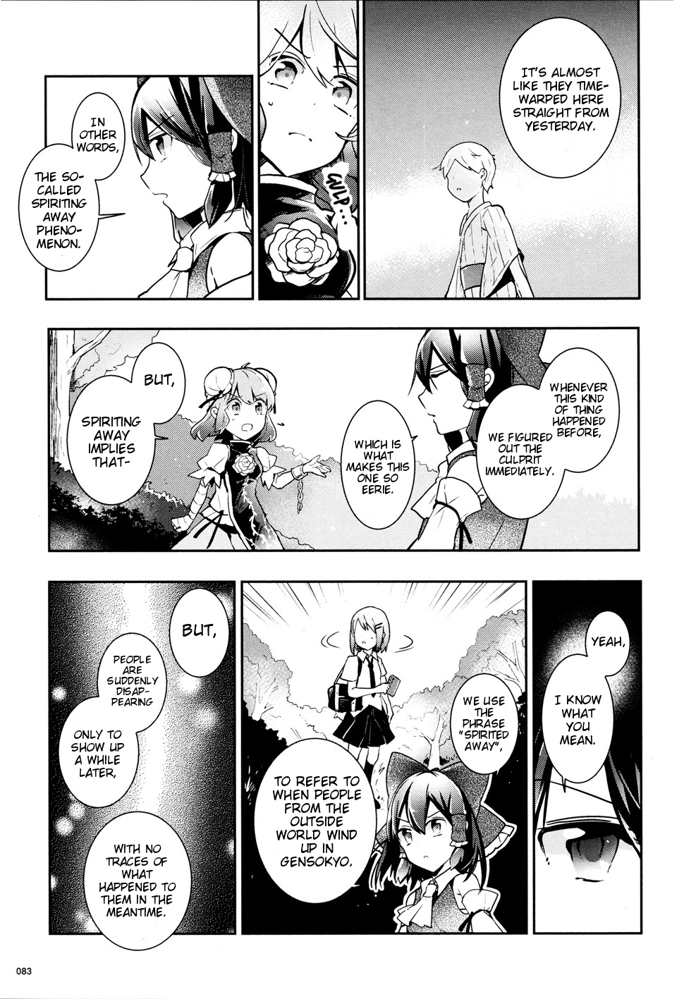Touhou Ibarakasen - Wild and Horned Hermit Chapter 35 page 5 - Chapter 35: What Kasen Ibaraki Believes In