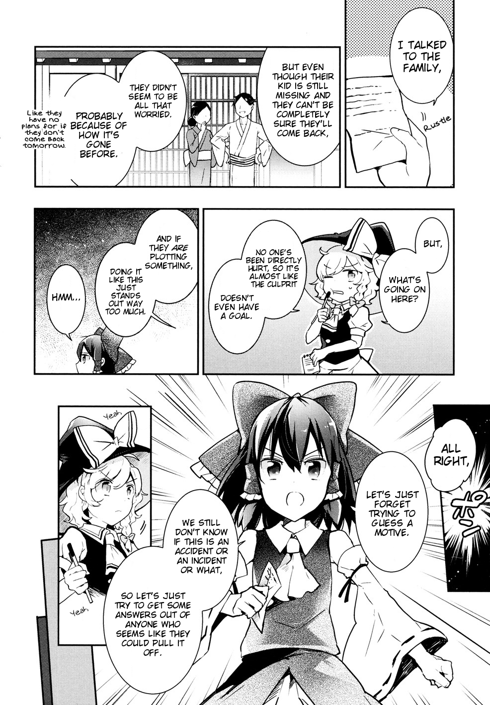 Touhou Ibarakasen - Wild and Horned Hermit Chapter 35 page 8 - Chapter 35: What Kasen Ibaraki Believes In