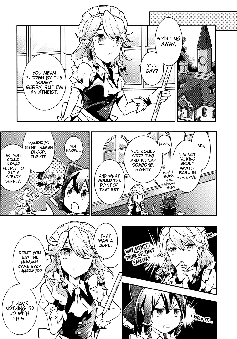 Touhou Ibarakasen - Wild and Horned Hermit Chapter 35 page 9 - Chapter 35: What Kasen Ibaraki Believes In