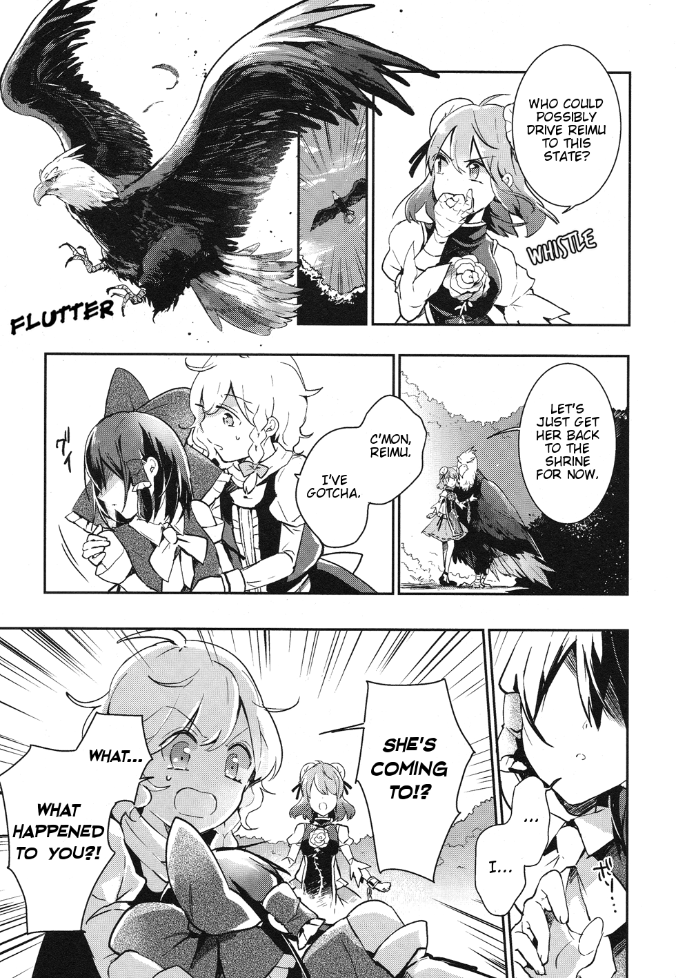 Touhou Ibarakasen - Wild and Horned Hermit Chapter 36 page 19 - Chapter 36: Autumn with the sky clear and blue, and shrines growing stout