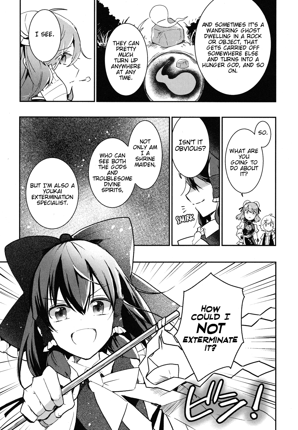 Touhou Ibarakasen - Wild and Horned Hermit Chapter 36 page 25 - Chapter 36: Autumn with the sky clear and blue, and shrines growing stout