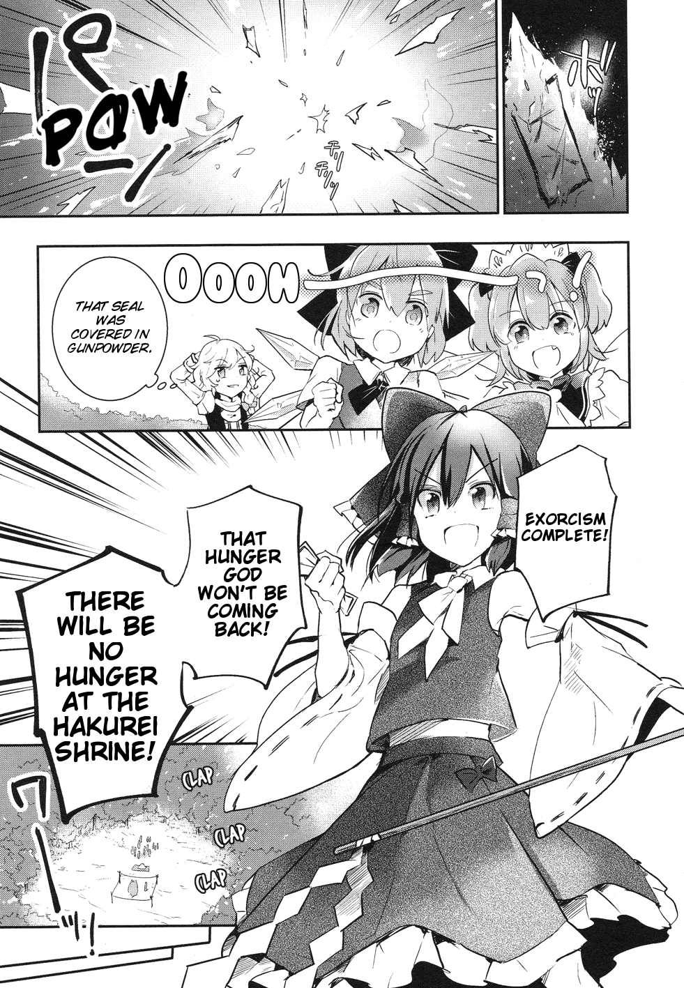 Touhou Ibarakasen - Wild and Horned Hermit Chapter 36 page 27 - Chapter 36: Autumn with the sky clear and blue, and shrines growing stout