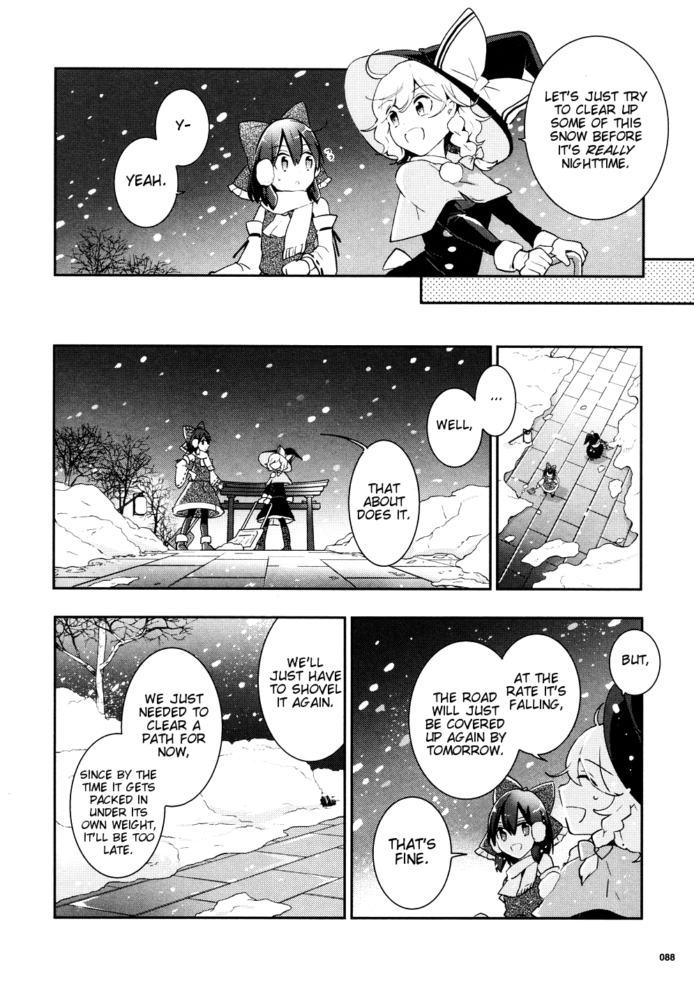 Touhou Ibarakasen - Wild and Horned Hermit Chapter 37 page 11 - Chapter 37: Does that Flash Bring Snow, or Gods?