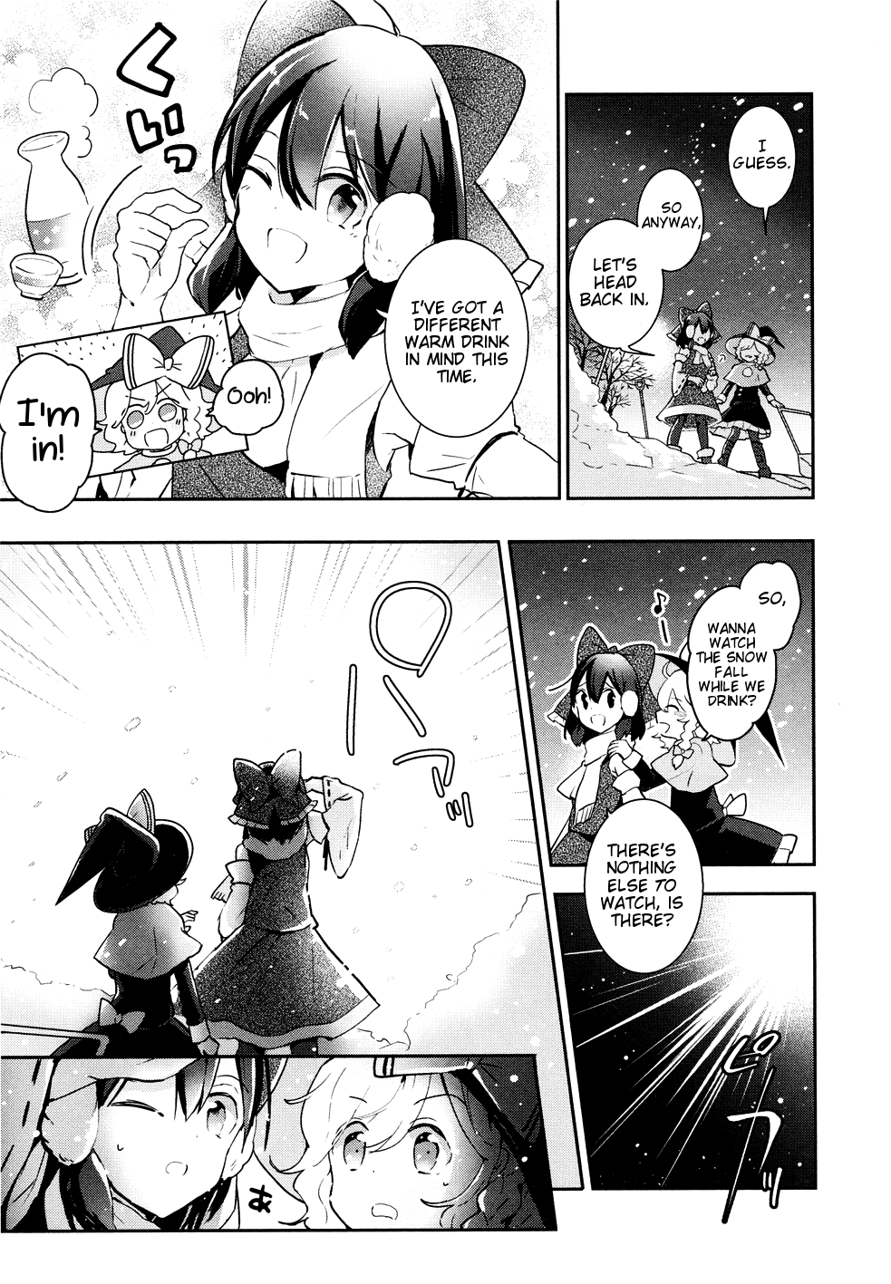 Touhou Ibarakasen - Wild and Horned Hermit Chapter 37 page 12 - Chapter 37: Does that Flash Bring Snow, or Gods?