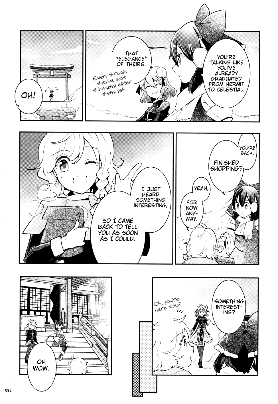 Touhou Ibarakasen - Wild and Horned Hermit Chapter 37 page 18 - Chapter 37: Does that Flash Bring Snow, or Gods?