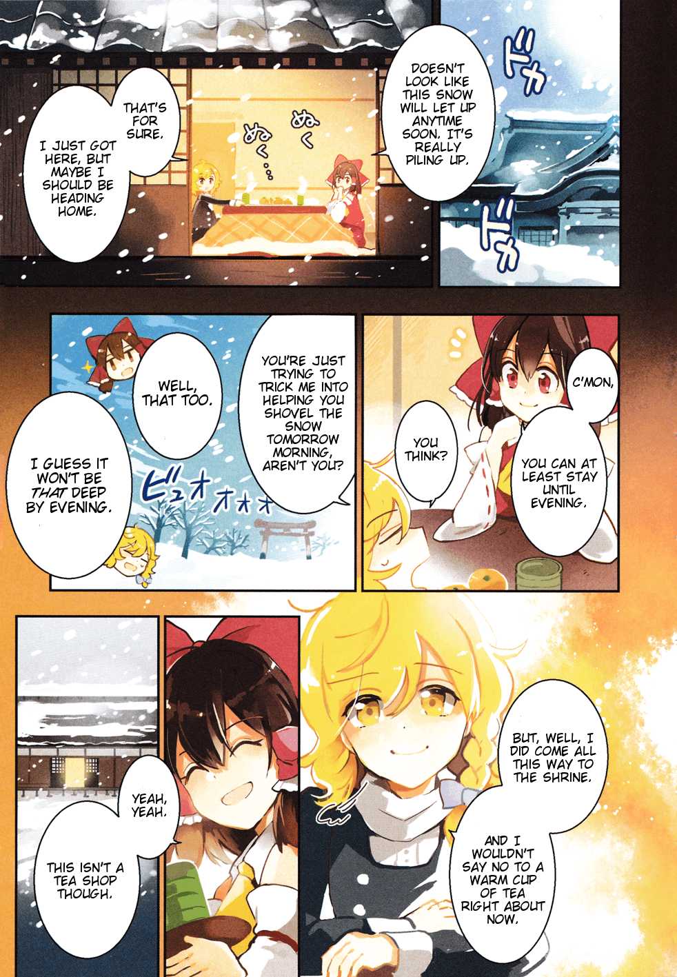 Touhou Ibarakasen - Wild and Horned Hermit Chapter 37 page 2 - Chapter 37: Does that Flash Bring Snow, or Gods?