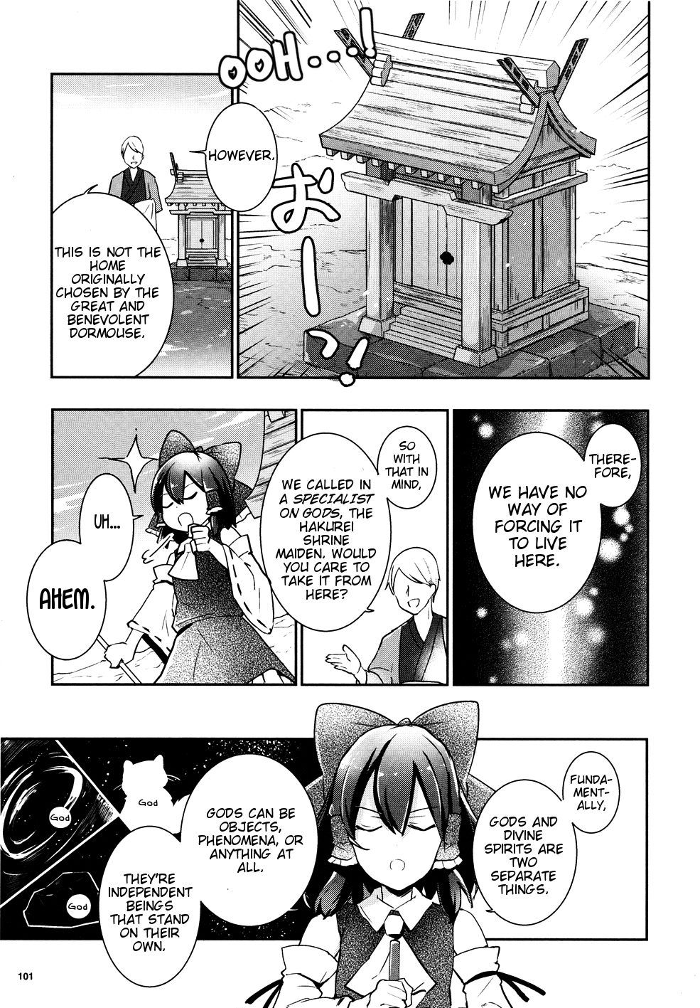 Touhou Ibarakasen - Wild and Horned Hermit Chapter 37 page 24 - Chapter 37: Does that Flash Bring Snow, or Gods?