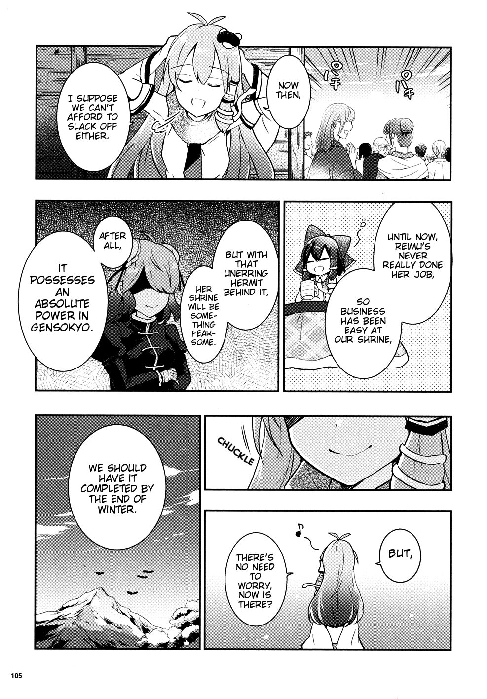 Touhou Ibarakasen - Wild and Horned Hermit Chapter 37 page 28 - Chapter 37: Does that Flash Bring Snow, or Gods?