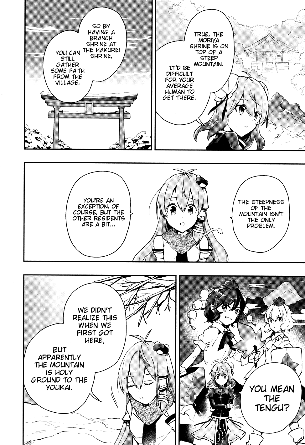 Touhou Ibarakasen - Wild and Horned Hermit Chapter 38 page 10 - Chapter 38: Shrine as Sacred Ground