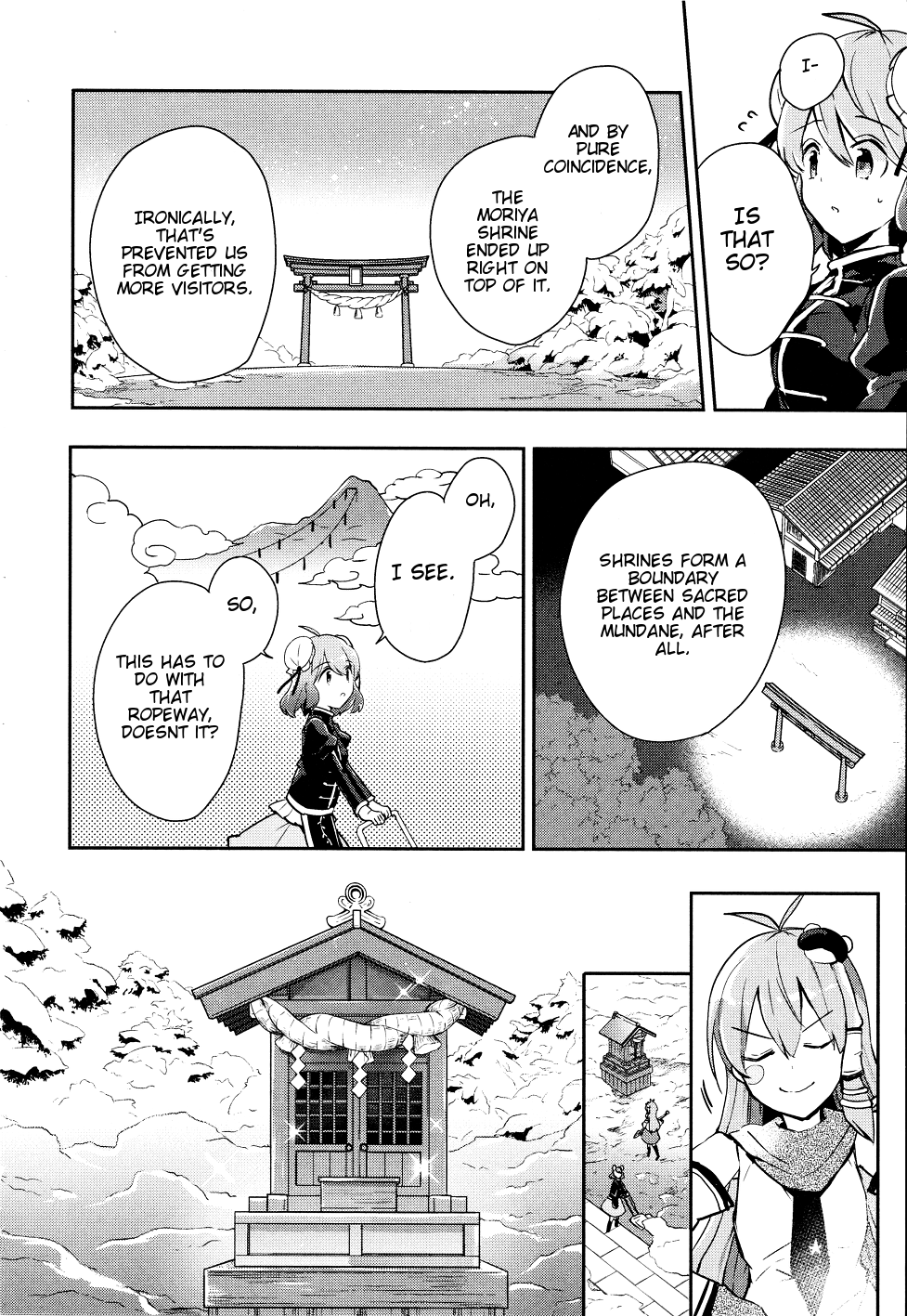 Touhou Ibarakasen - Wild and Horned Hermit Chapter 38 page 12 - Chapter 38: Shrine as Sacred Ground