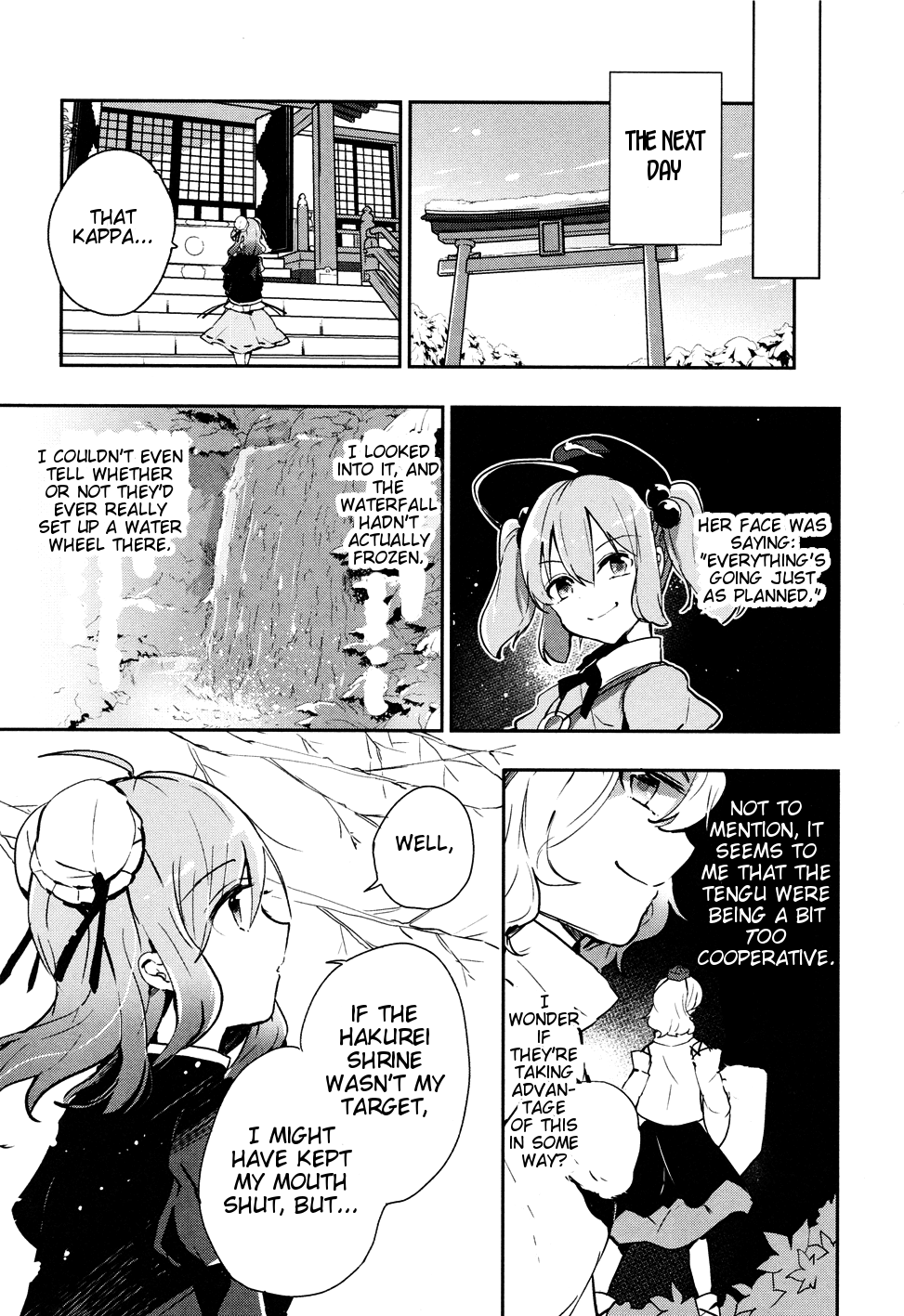Touhou Ibarakasen - Wild and Horned Hermit Chapter 38 page 23 - Chapter 38: Shrine as Sacred Ground